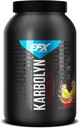 EFX Sports Karbolyn Energy | Performans Carbohidrat Toz + Caffeine | Carb Load & Energize | 250 mg Caffeine | Sugar Free | 36 Servisler (Fruit Punch)
