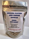 Moringa Oleifera Malunggay Tohum Toz Kapsülleri - GMO - All Natural Herbal Supplement (100)