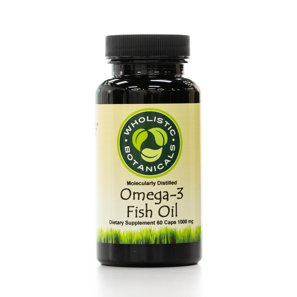 Omega-3 Fish Oil Capsule - Gluten-Free Brain Supplement, Ortak Destek - Saç Kayıp Tamam - 60 ct