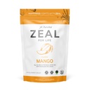 Zurvita Zeal for Life Wellness Mix - Mango Flavor - Gluten-Free, Vegan, Biotin, Vitamins B12, C, D, E, Iron, Magnezyum - 30 Hizmet (420g)