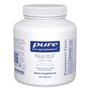 Saf Encapsulations Niacitol 650 mg | Hipoallergenik No-Flush Niacin to Support Digestion, Hormon Synthesis ve Tissue Formation | 180 Capsules