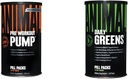 Animal Pump Preworkout Greens Greens, Probiyotiks and Digestion Supplement 30 Count Sche