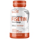 Nature's Fusions Nutri Fisetin 500 mg 32 Kont - Klinik Dosage - Fisetin Supplements - Güçlü Senolytic Activator, Antioksi, ve Beyin Desteği - Doğal Polyols - 32 Kont