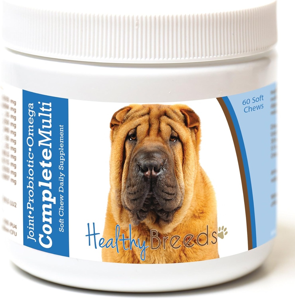 Sağlıklı Breeds Çin Shar Pei All in One Multivitamin Soft Chew 60 Kont