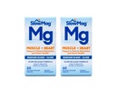 SlowMag MG Muscle + Kalp Magnezyum Chloride ileba Tabletleri 60 Kont (Pack of 2)