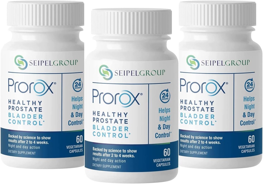 Sağlıklı Prostate Bladder Control, Prostate Supplements for Men, Supports Health Prostate and Bladder Health, Contains Saw Palmetto, Downloads Urgency, 60 Vegetarian Capsules (180)