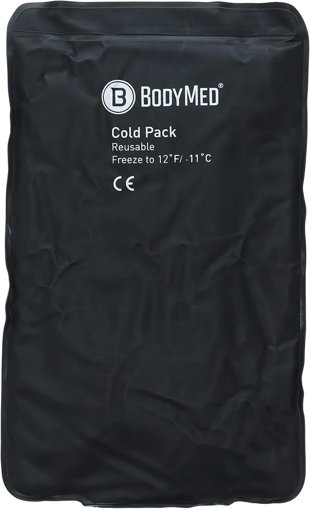 BodyMed Heavy Duty Reusable Urethane Buz Paketi, Arm, Elbow, Omuz, Arka - Injuries, Aches, Swelling, Bruises, Splaws - 12 x 7 in. (Half)