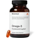 Momentous Omega-3 Fish Oil, EPA & DHA Supplement, No Aftertaste, 1,600mg