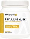 Dönüşüm Tüm Psyllium Husk 8 OZ Toz - 5000 mg Oda başına - Gluten Free, Non-GMO