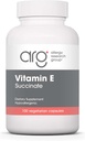 Alerji Araştırma Grubu Vitamini E Succinate Supplement - Erkekler ve Kadınlar için 400 IU D-Alpha-Tocopheryl, Antioksi, Vegetarian Capsules - 100 Kont 100