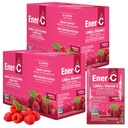 Ener-C Multivitamin İç Mix - Su için Vitamin Paketleri, Elektrolytes Toz Paketleri, Vitamin İç Mix, Hydration Liquid Mix, Immune ATM for Yetişkinler, Sağlıklı Enerji - Raspberry, 60 Countets