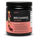 LEGION Recharge Post Workout Supplement - All Natural Muscle Builder & Recovery Drink with Micronized Tinatine Monohidrat. Doğal olarak Tatlılanmış ve Yükselmiş, Güvenli ve Sağlıklı (Fruit Punch, 30 Serve)