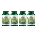 Swanson Turmeric & Black Pepper - Organik Ortak Sağlık, Kalp Sağlığı, Digestion, & Liver Support Supplement - Gelişen Bioavailability & Abors - (60 Veggie Capsules) 4 Pack