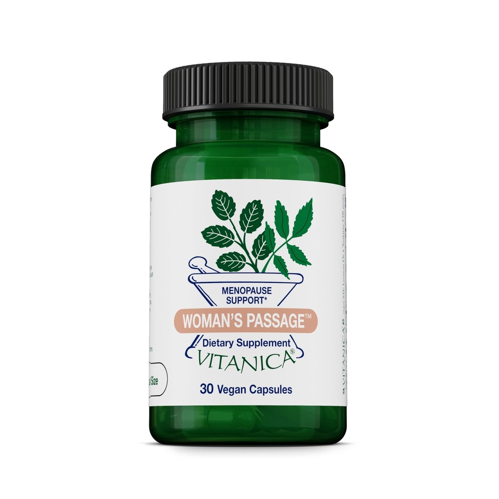 Vitanica, Kadın Geçti, Menopause Destek, Vegan, 30 Capsules