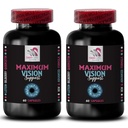 Vision balance - EYE VISION SUPPLEMENT - Clearer scenes, Eye strength, Better image, Crystal vision, Sharp lines, Eye clarity, Focus advantage, Pure sightlines, Vivid vision 2 Bottle 120 Capsules