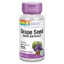 SOLARAY Grape Tohumu 200 mg Plus Bioflavonoyak Kompleks | Sağlıklı Kartiovascular & Blood Gemi Desteği | 60 VegCaps