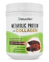 Metabolik protein Toz Collagen, Whey protein Toz Shake, L-Glutamine for Metabolic Support, Digestion, Skin, Commons & Muscle, Low Carb Meal Change, 17.06 ozed Collagen ile L-Glutamine