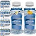 enterade AO 48 Şişes Orange ve Vanilla Sche, Tedavisi GI Side Etkilerini Azaltmak için özel olarak formüle edilmiştir, 8oz Orange (2 Packs of 12) + 8oz Vanilla (2 Packs of 12)