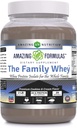 Şaşırtıcı Formulaler The Family Whey Protein (Isolate) Toz for The Whole Family - 2 lbs - Protein En Tamam & Purest Form - Gluten Free (Cookie & Cream)