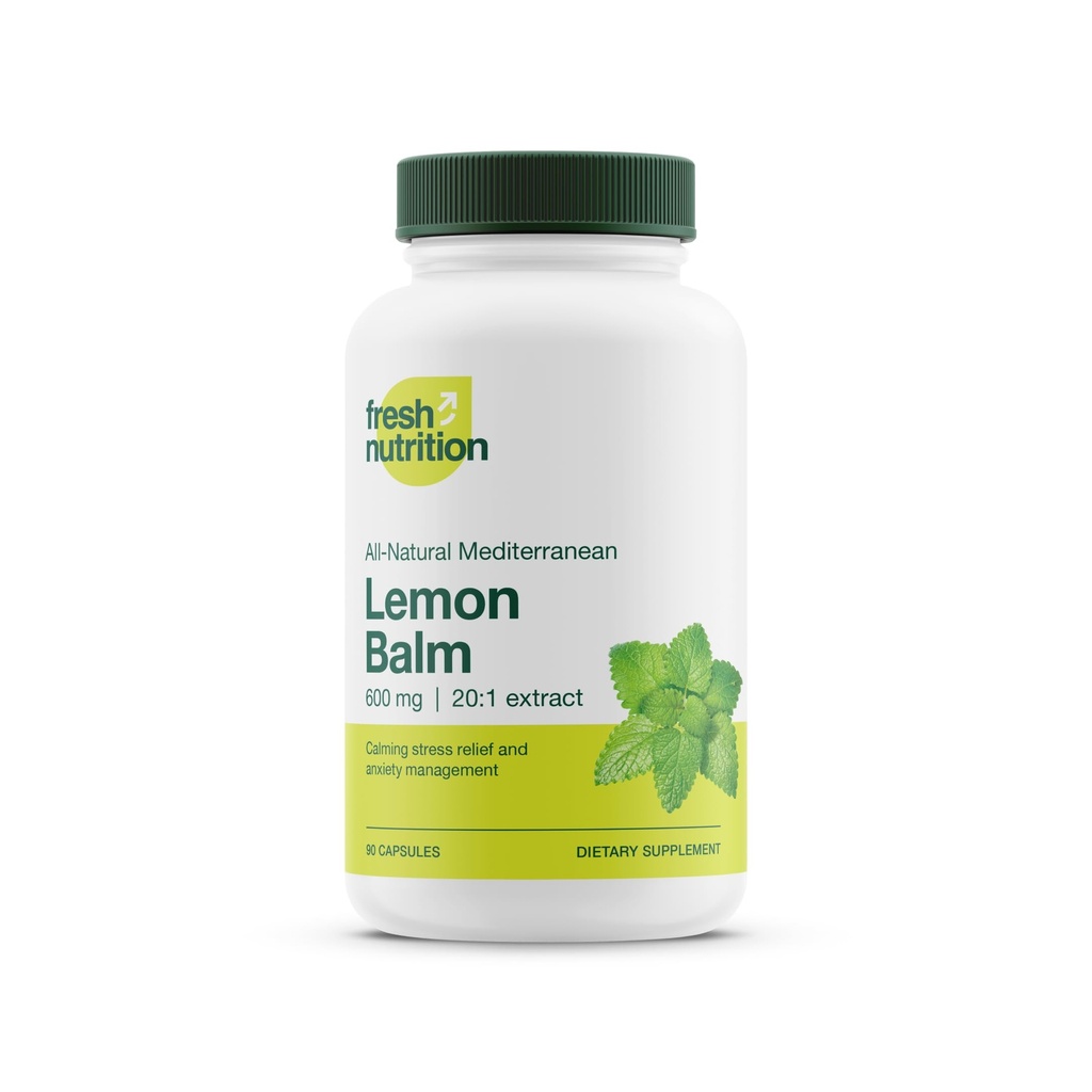 Taze Beslenme Limon Balm Extract Capsules.