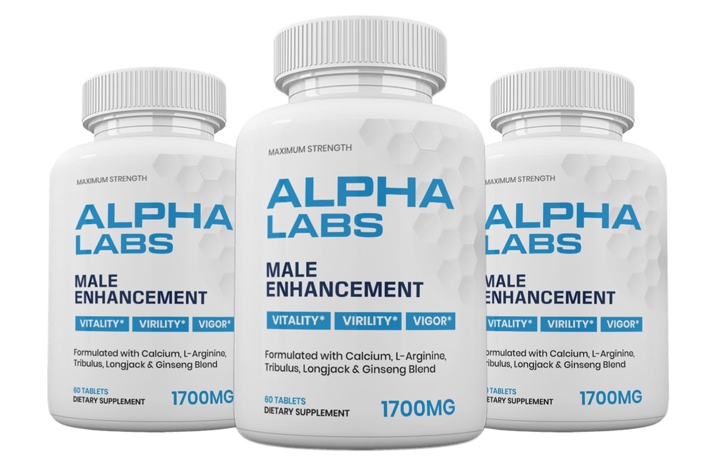 Zonata (3 Pack) Official Alpha Labs Dietary Supplement for Male, Natural Formula to Sustain Energy & Performance Levels, Alphalabs Best Reviews (180 Tablets)