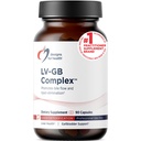 Sağlık LV-GB Kompleksi için tasarımlar - Gallbladder Desteği için Karaciğer Butle, Artichoke, Vitamins + Ox Bile - Destekler Bile Flow + Toxin Elimination (90 Capsules)