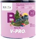Vegan Protein Toz - Enerji ve Kas Boost için Plant bazlı protein - Clean Shake in Berry Mix Flavor