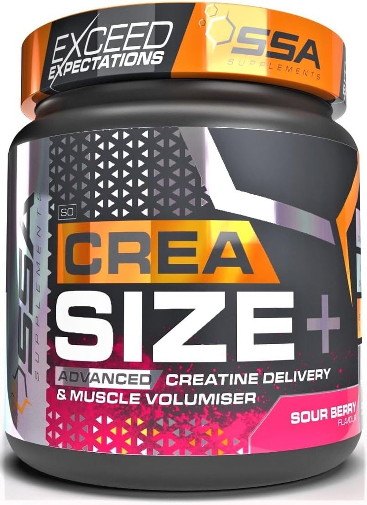 SSA Tinatine Monohidrat Toz D-Ribose ile Kas Kazanma ve Volumization, Hızlı Kas Kurtarma | Pure Micronized Kretine | Zaman Yayını | 1.2lb (Melon Candy)