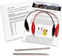 Colloidal Silver Jeneratör Wire 99.99% Pure 12Gauge (0.08./2.06 mm) (2) 4-Inch Rods + Mini/Travel Jeneratörü - Wires + Complete Talimatları içerir
