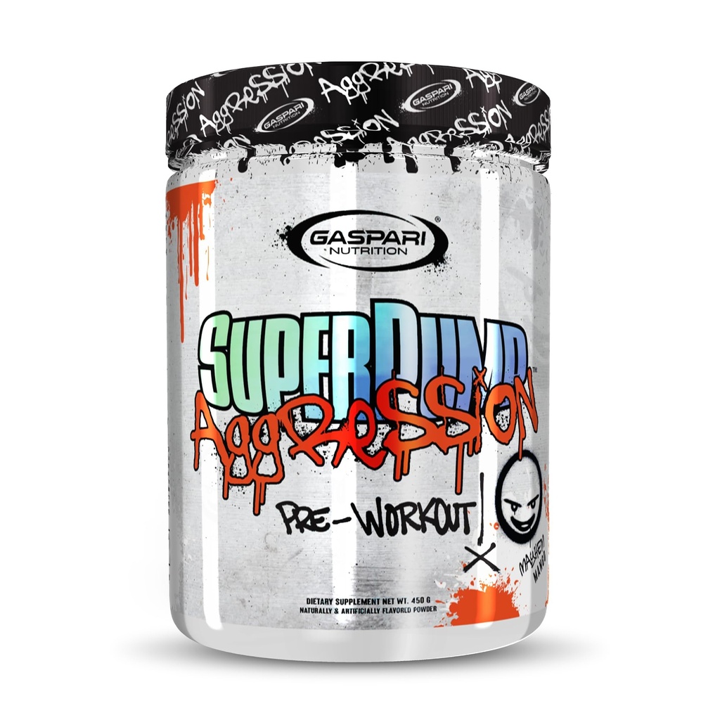 Gazpari Beslenme SuperPump Aggre Pre-Workout: Enerji, Focus, Endurance ve Recovery, Tinatine ve Caffeine (25 hizmet, Mayhem Mango)