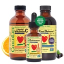 ÇOCUKLIFE ESSENTIALS Immune Support 3Pack - Sıvı Vitamin C, First Defense ve Echinacea - Immune Boosting Supplements for Infants, Toddler, and Kids Kids Kids