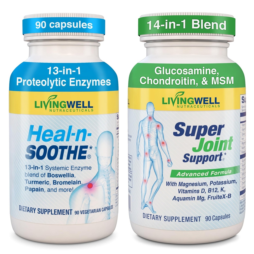 HEAL-N-SOOTHE ve Süper Ortak Destek - Doğal Ortak Supplements