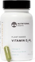 Beslenme Kökleri - Vitamin D3 & K2-5,000 iu - 1 Milyar CFU Probiyotikleri - Algal Omega 3 DHA - Immune Support - Diyetsel Supplement - Vegan Formula - 1 Ay Supply - 30 Capsules