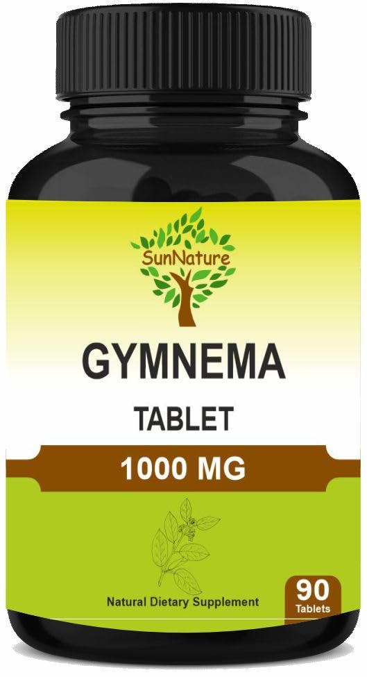 Gymnema Tabletleri 90 Tablet, 1000 mg | 45 Gün Supply | Gurmar | Gymnema Sylvestre Supplements | Vegan