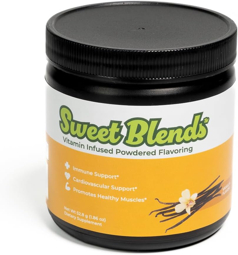 Protein Flavor - Vanilla- Tozed Flavoring for Protein Shake with Daily Multi-Vitamin-20 Services-Enhance Flavor & Priize Protein Shake
