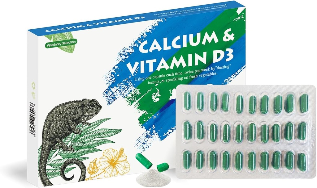 D3 eklenmiş Vitamin D3, Ayıded Dragons, Kaplumbağalar ve Daha Fazlası