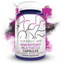 Nootropics Depot High Potency Milk Thistle Extract Capsules | 200mg of Silymarins from Silybum marianum | 60 Count