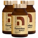 Fucoidan Powered with AHCC® Brown Seaweed Immunity Supplement with Higheight Organic Mekabu Mozuku Agaricus 3 Şişe - Japonya'da Yapılan 480 Sebze Kapsülleri