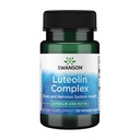 Swanson Luteolin Kompleks w/Rutin - Beyin Destek Tamamlayıcı Memory, Mood & Cognitive Health - Doğal Formula Nervous System - (30 Veggie Capsules)