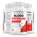 Kan basıncı Desteği ve Kalp Sağlığı Cardiovascular Tamam W/Hawthorn, Hibiscus. Normal Kan Basıncı Desteği W/Vitamin B12 & Folic Acid.. Supplements. 90 CT