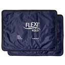 2 FlexiKold Gel Buz Paketleri (Standart Büyük: 10.5” x 14.5) - Injuries için Reusable Cold Pack, Migraine Relief Pad, After Surgery, Postpartum, Headache, Omuz - 6300-COLD 2PKK