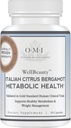 WELLBEAUTY Italian Citrus Bergamot Metabolic Health, Award Winning Cardiologist Developed to Support Healthy Cholesterol & Triglyceride Levels Already in Normal Range, 7 Key Polyphenols, 30-Day Supply