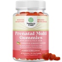 Vegan Kadınlar için Prenatal Gummies - Demir Folic asit ve Superfurt ile Kadınlar için Gummy Prenatal Vitaminler - Chewable Vitamins Gummy Formula (Pappinele Mango) Deneme Boyutu