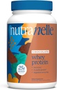Nutranelle - Chocolate Whey Protein Tozu - 25 g of Whey Isolate & Yoğun Kas Büyüme ve Kurtarma Için Enzymes - Zero Eklenmiş Şeker Protein Shake Toz Toz