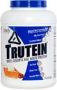 Vücut Beslenme Trutein Yüksek Protein Tozu:% 45 Whey,% 45 Casein,% 10 Egg White, Gluten-Free, Low sodyum, Grass Fed Whey Protein Toz, Gym Supplement & Breakfast Shake, Riley, 4lb