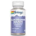 SOLARAY Glucosamine Sulfate 1500 mg, Sağlıklı Ortak Destek Tamam, Turmeric & Boswellia ile Güçlü Bağlayıcı ve Ortak Sağlık Formula, 60 Günlük Para Geri Garanti, 30 Serv, 60 VegCaps