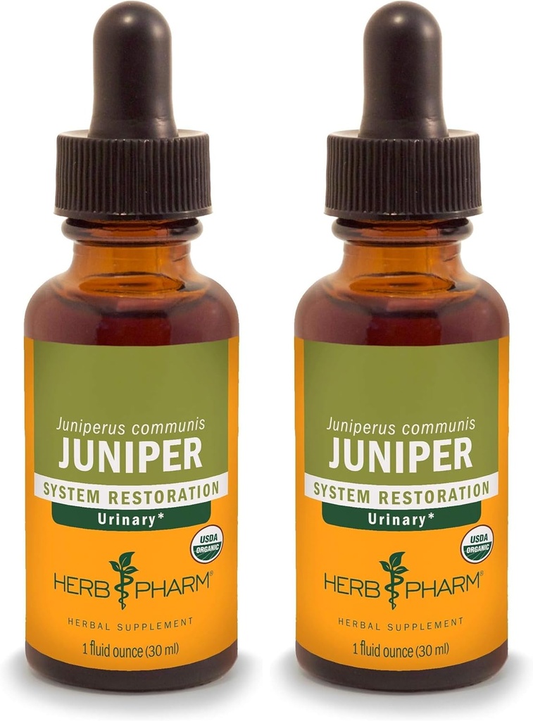 Herb Pharm Urinary System Support Juniper 1 Fl Oz (Pack of 2) için Organik Sıvı Türlemeyi Onayladı