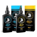 Bossman Beard Oil Jelly Kit (2 Scents) - Beard growth Softener, Moisturizer Lotion Gel Doğal Malzemeler ile - Ayılı Büyülü Ürün (Magic & Gold Scents)