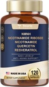 Totaria (1 Pack) NMNH (Dihidrotinamid Mononüotid) Tamam w/Niacinamid (Vitamin B3), Trans-Resveratrol, Anti Aging, Enerji, Focus