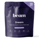 Beam Dream Sleep Toz, L-Theanine, Apigenin, Reishi ve Magnezyum, Üçüncü Parti Derin Uyku, Rahatlama ve Kurtarma için Doğal Uyku Desteği Test Edildi, 30 Hizmet